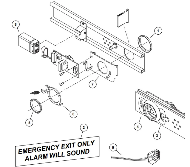 ALLEGION-22-Series-Rim-Exit-Device-Instruction-FIG-17