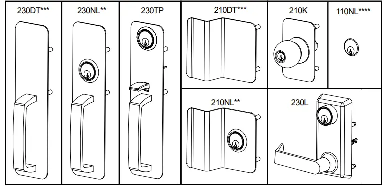 ALLEGION-22-Series-Rim-Exit-Device-Instruction-FIG-2