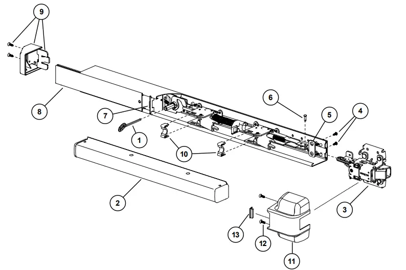 ALLEGION-22-Series-Rim-Exit-Device-Instruction-FIG-4