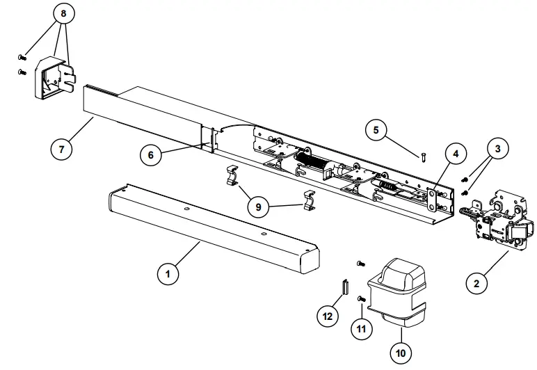ALLEGION-22-Series-Rim-Exit-Device-Instruction-FIG-6