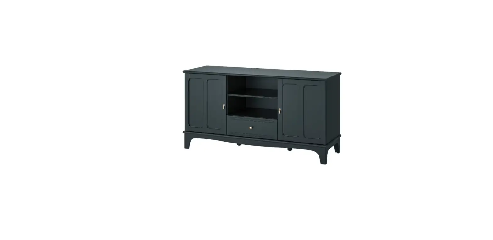 Ikea Lommarp Tv Bench Dark Blue Green Instructions