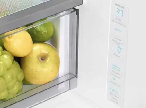 Samsung RF24BB6600AP Bespoke Counter Depth 3 Door French Door Refrigerator 12