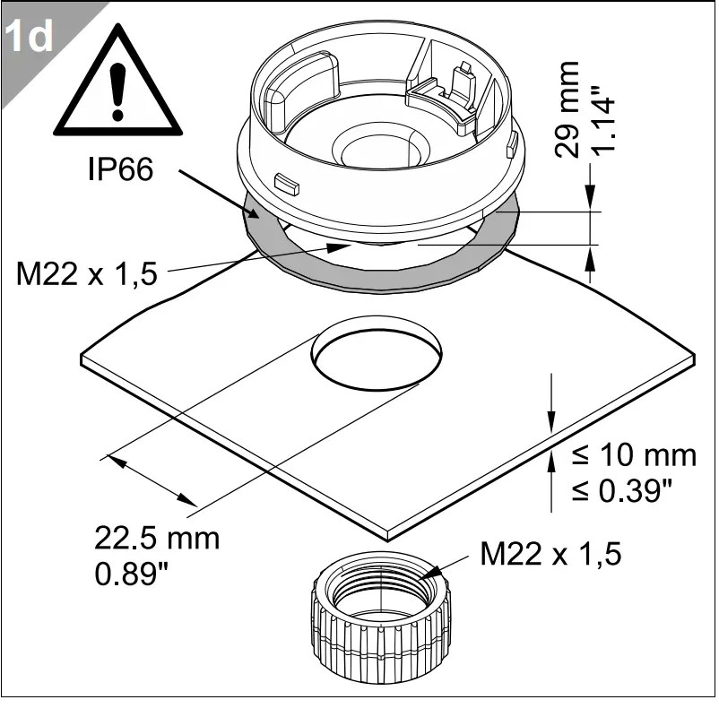 Installation Dimensions