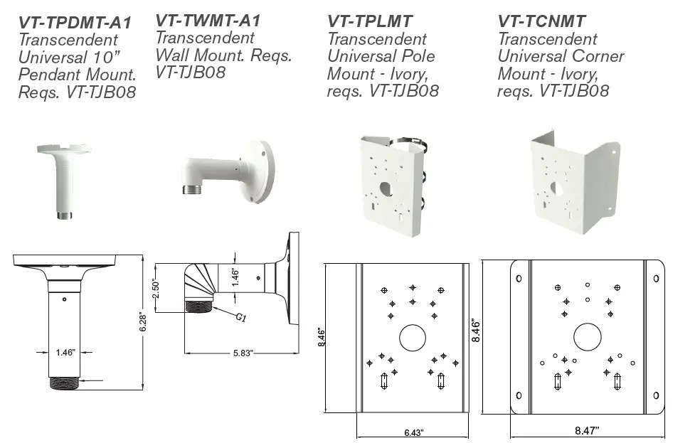 VITEK VTC-TNT5RFEA-2 Transcendent Series 5 MegaPixel Fixed IP WDR Turret Camera-fig-19
