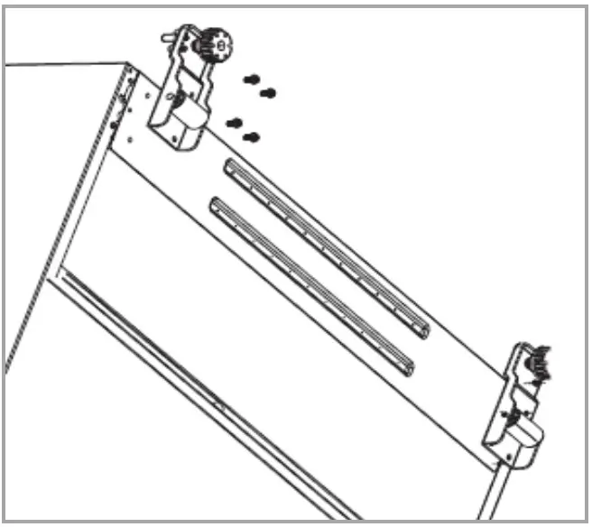 Removing the appliance doors