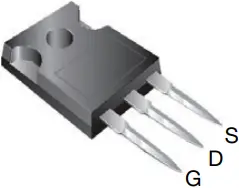 IRFP250 Vishay Siliconix Footprint And Symbol - 1