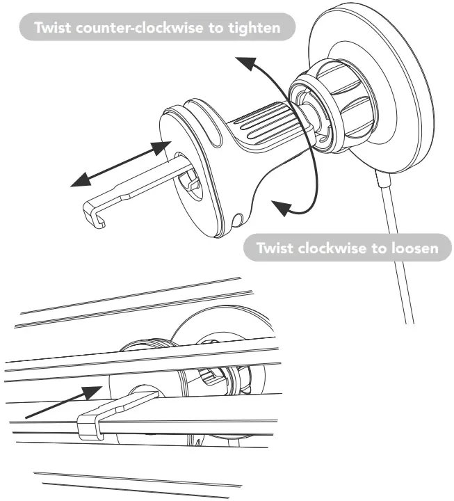 Vonm hlen Aura Car Magnetic Charge Pad - Car Vent