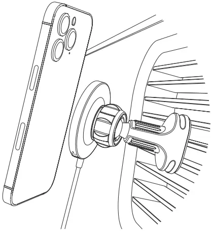 Vonm hlen Aura Car Magnetic Charge Pad - Charge