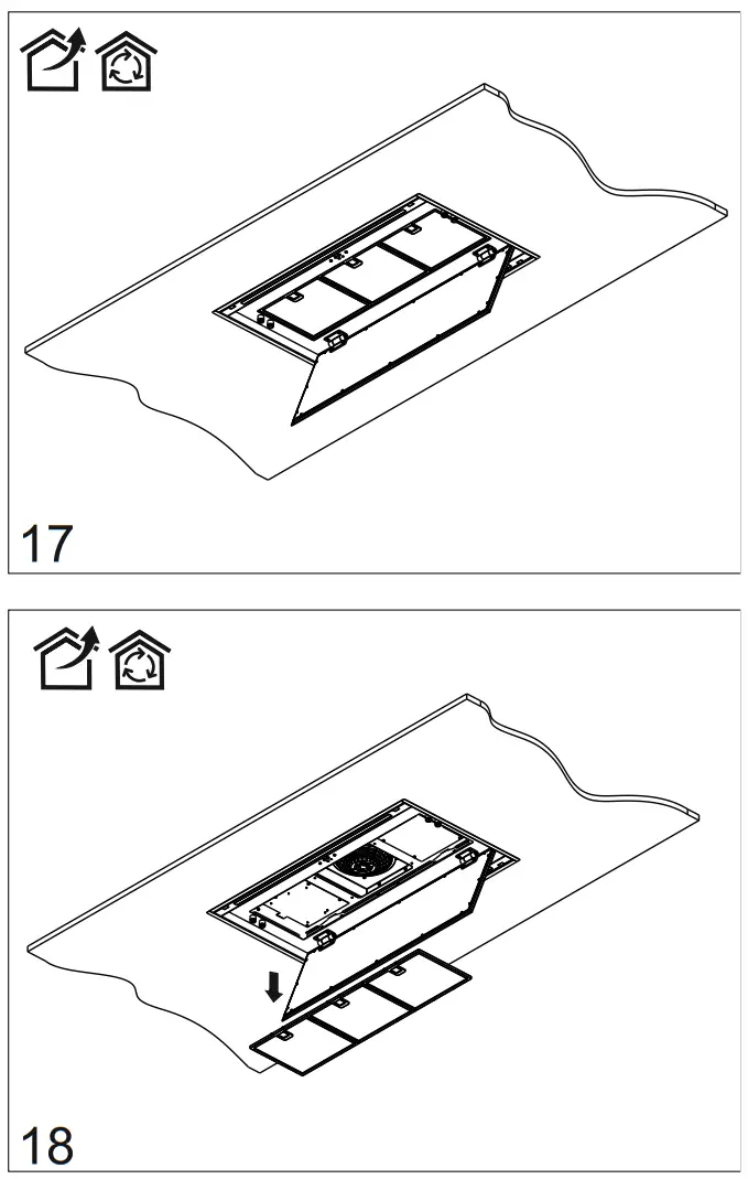 smeg KLT9L4X Ceiling Extractor Ceiling Extractor - Parts 10