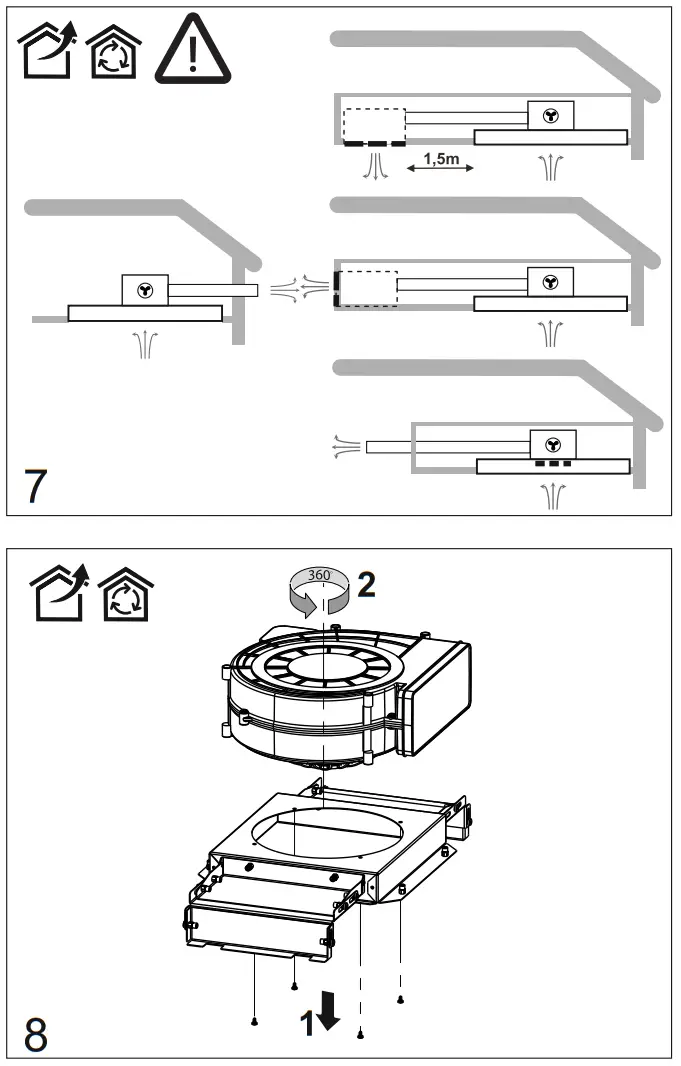 smeg KLT9L4X Ceiling Extractor Ceiling Extractor - Parts 5