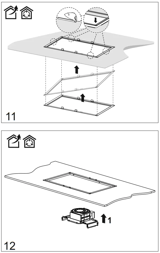 smeg KLT9L4X Ceiling Extractor Ceiling Extractor - Parts 7