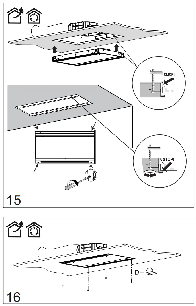 smeg KLT9L4X Ceiling Extractor Ceiling Extractor - Parts 9