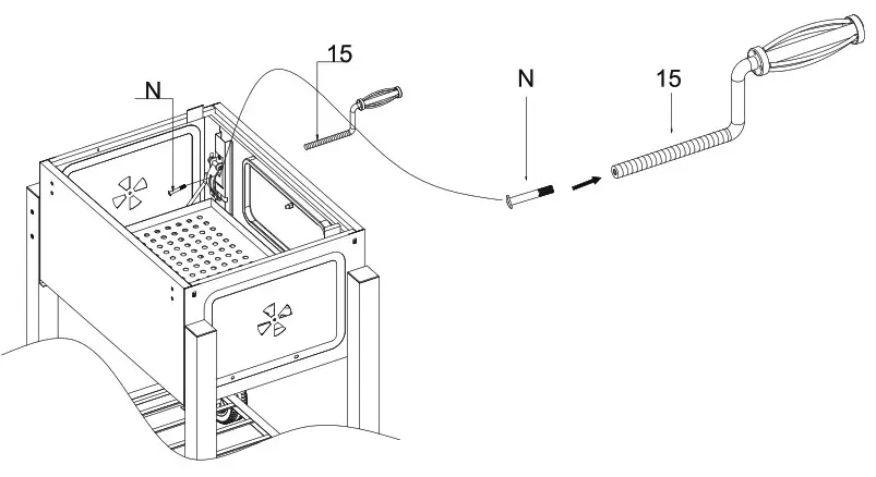 Habitat et Jardin 131021 Charcoal Barbecue - overview 10
