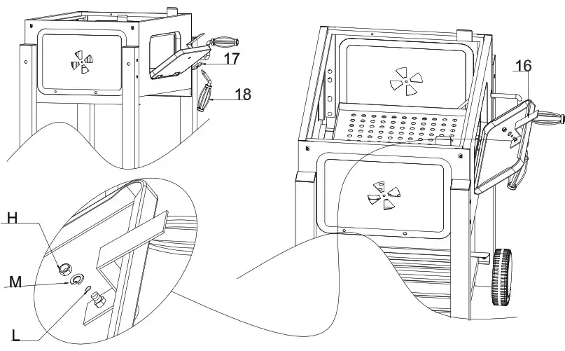 Habitat et Jardin 131021 Charcoal Barbecue - overview 11