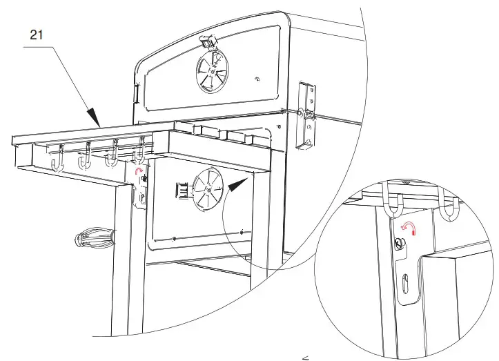 Habitat et Jardin 131021 Charcoal Barbecue - overview 29