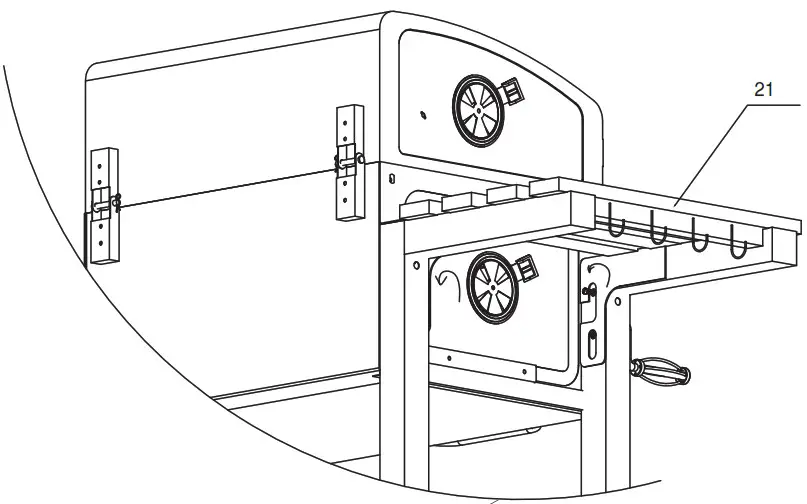 Habitat et Jardin 131021 Charcoal Barbecue - overview 31