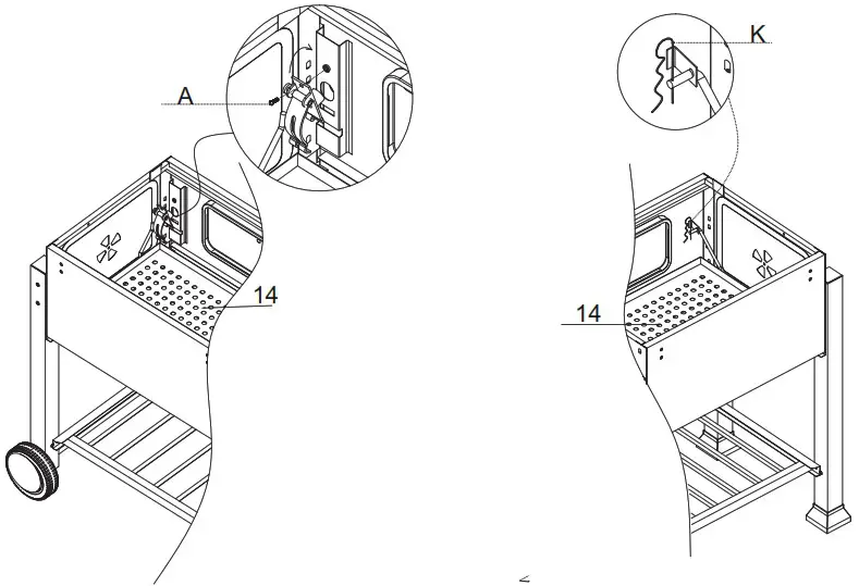 Habitat et Jardin 131021 Charcoal Barbecue - overview 9
