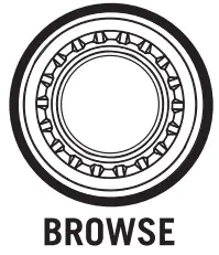 Numark DJ2GO2 Controller - Browse knob