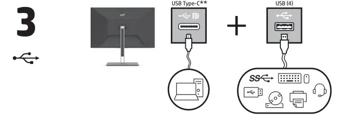 hp E27m G4 Conferencing Monitor - Figure 3