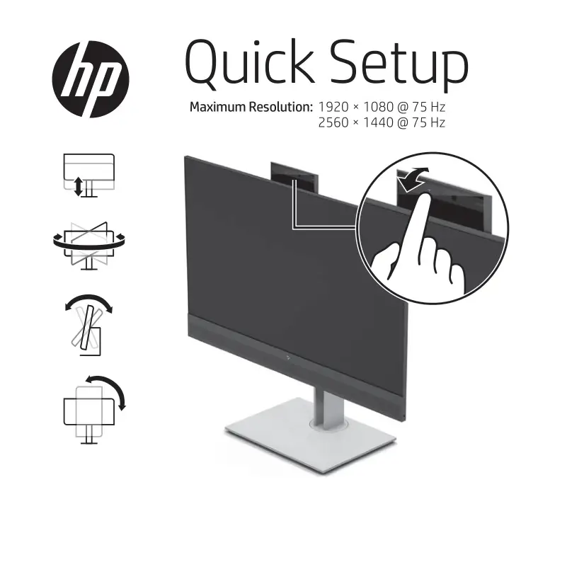 hp E27m G4 Conferencing Monitor User Guide