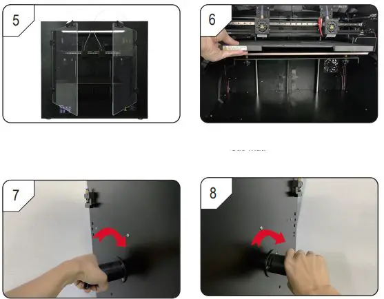 renkforce 2584537 FDM Pro 7 Dual 3D Printer-fig3