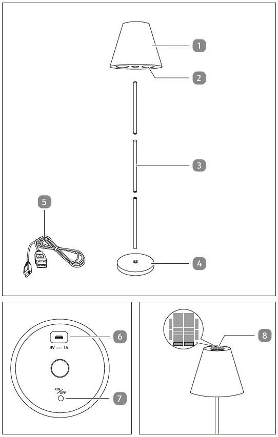 SCHWAIGER-661828-RGB-LED-Solar-Outdoor-Floor-Lamp-with-Bluetooth-Speaker-1