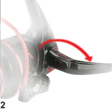 KASTKING Size 1000 Sharky III Spinning Fishing Reel - Figure 25