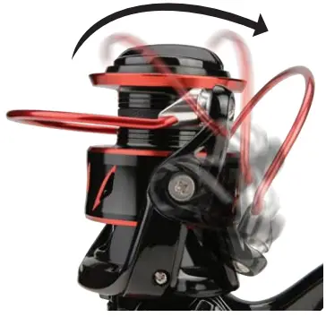 KASTKING Size 1000 Sharky III Spinning Fishing Reel - Figure 5