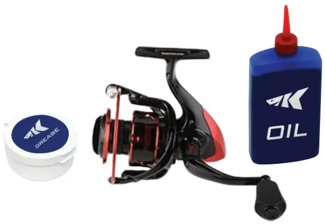 KASTKING Size 1000 Sharky III Spinning Fishing Reel - Lubrication