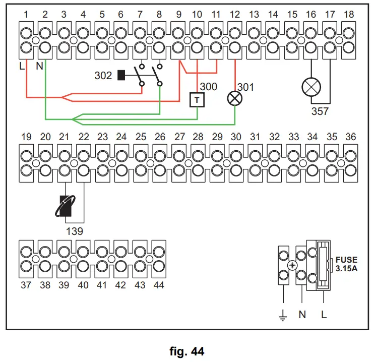 ferroli FORCE W Wall Mounted Gas Boiler - fig 37