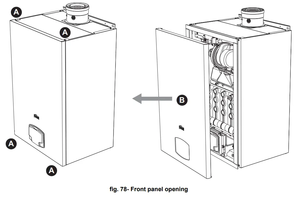 ferroli FORCE W Wall Mounted Gas Boiler - fig 65