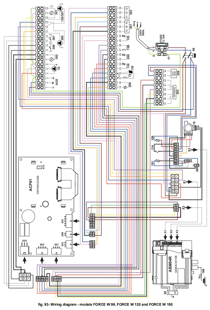 ferroli FORCE W Wall Mounted Gas Boiler - fig 77