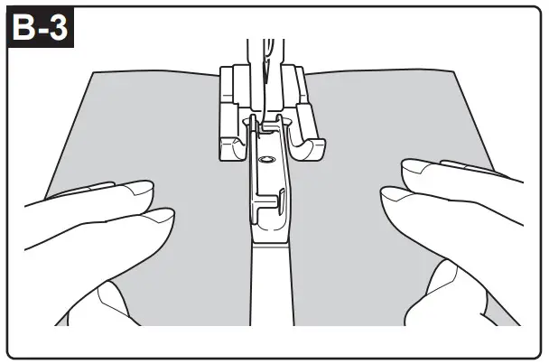 Using the spanish hemstitch attachment
