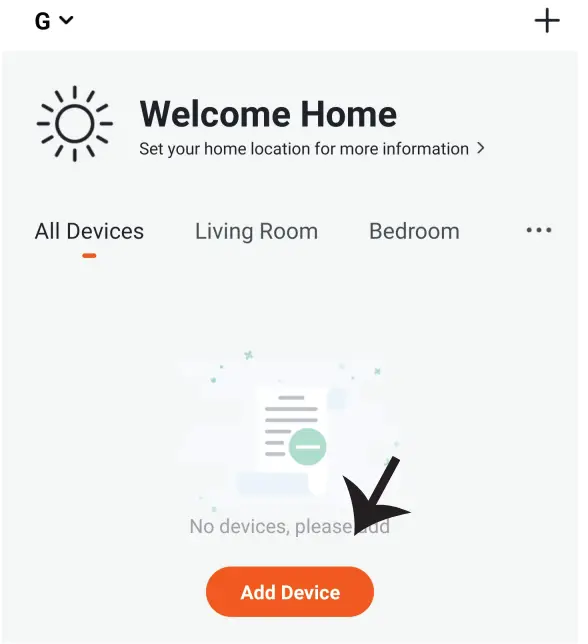 V-TAC VT-5155 WiFi Ambiance Lamp - setting 4
