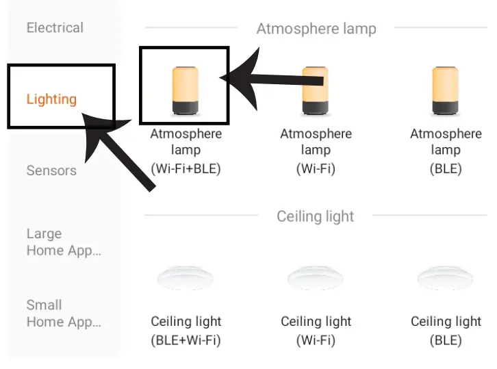 V-TAC VT-5155 WiFi Ambiance Lamp - setting 5