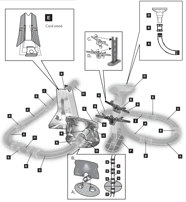 TRON TTR23 Lightcycle Track Set - fig10