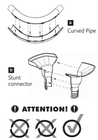 TRON TTR23 Lightcycle Track Set - fig7