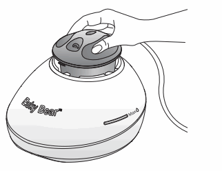 Euky Bear P22376 Warm Steam Vaporiser - Fig3