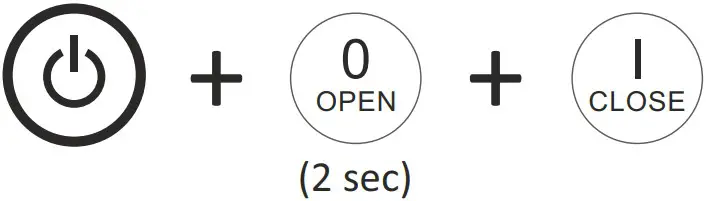 Change remote control mode