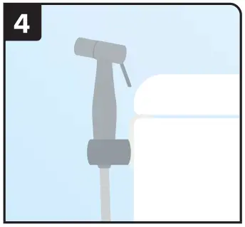 Brondell CSL 40MB CleanSpa Luxury Stainless Steel Non Electric Handheld Bidet - Figure 3