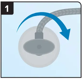 Brondell CSL 40MB CleanSpa Luxury Stainless Steel Non Electric Handheld Bidet - Figure