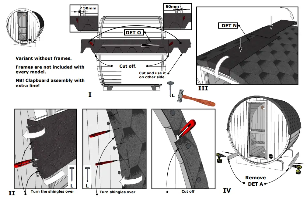 Polhus Sauna 160 Ø200 EDDA and TORA Thermo Barrel - Figure 19