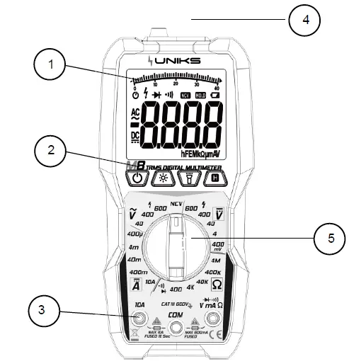 UNIKS-M8-TRMS -Digital -Multimeter-FIG-1