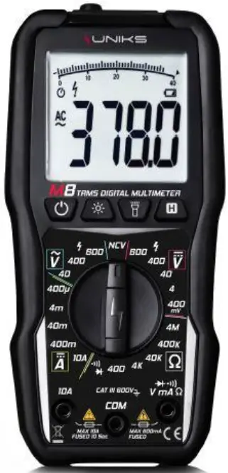 UNIKS-M8-TRMS -Digital -Multimeter-PRODUCT
