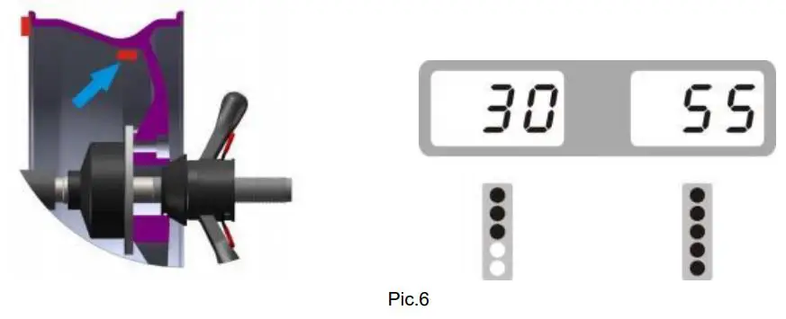 AGT INDUSTRIAL AGT-WB24 Wheel Balancer Owner's Manual - Pic 6