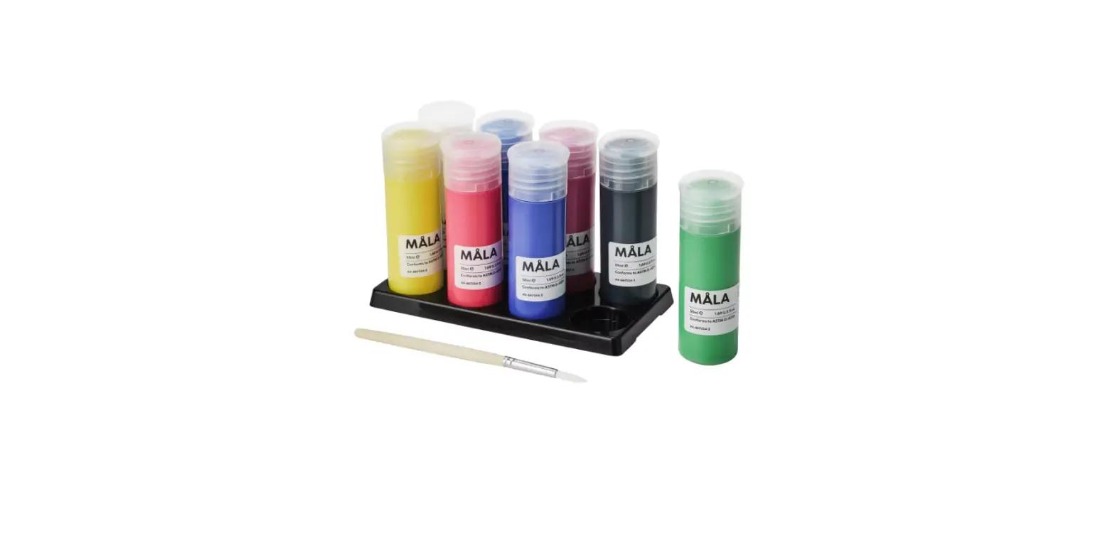 Ikea Måla Mixed Colors Paint User Manual Ikea Måla Mixed Colors Paint User Manual