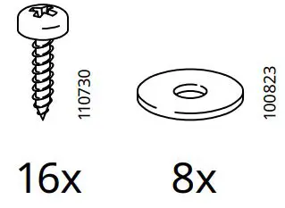 IKEA-102.678.95-CAPITA-Stainless-Steel-16-cm-Leg-2