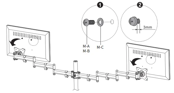 V I V O-STAND-V038M-Dual-Monitor-Desk-Mount-fig-13