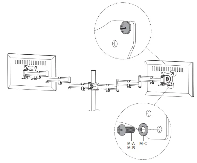 V I V O-STAND-V038M-Dual-Monitor-Desk-Mount-fig-14