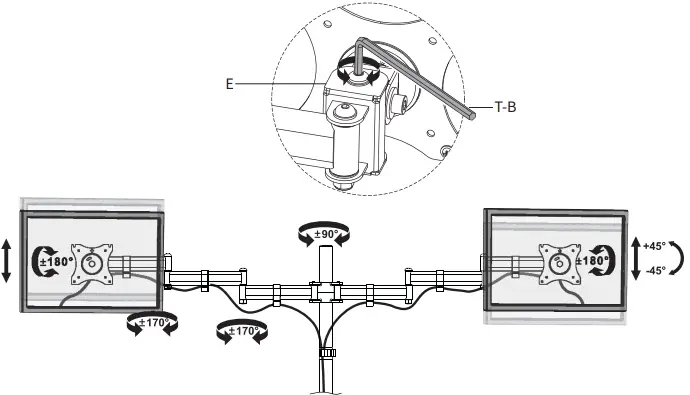 V I V O-STAND-V038M-Dual-Monitor-Desk-Mount-fig-18